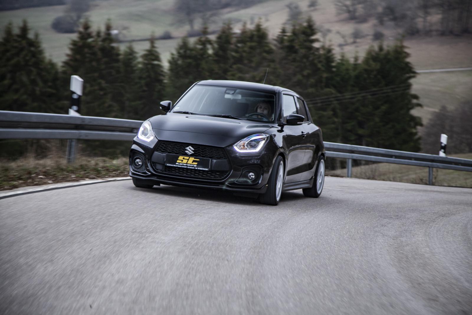 ST Coilovers ST X galvanized steel (with fixed damping) SUZUKI SWIFT V (AZ) 01/2017-