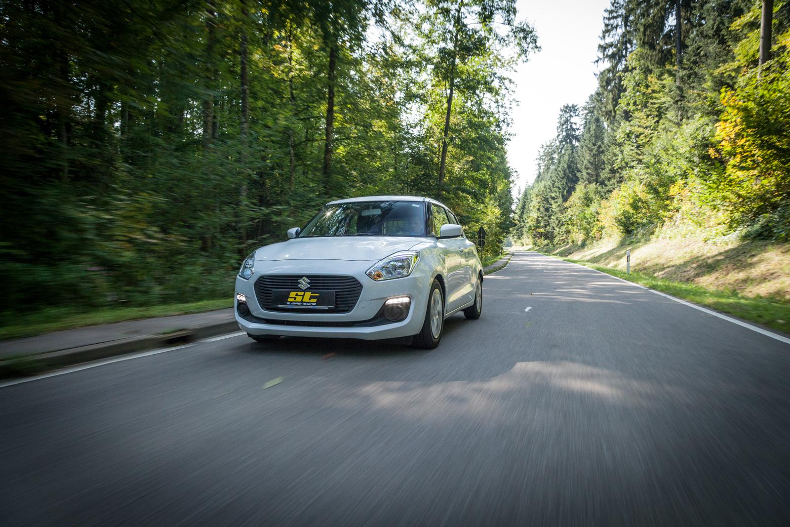 ST Coilovers ST X galvanized steel (with fixed damping) SUZUKI SWIFT V (AZ) 01/2017-