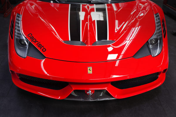 Capristo Carbon Fibre Front Spoiler To Suit Ferrari 458 Speciale - 03FE00410012LG