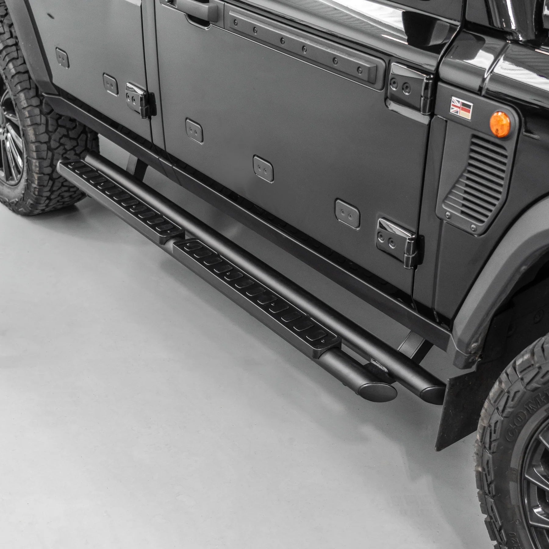 Urban 'Black Shadow' Twin Tube Side Steps for Ineos Grenadier