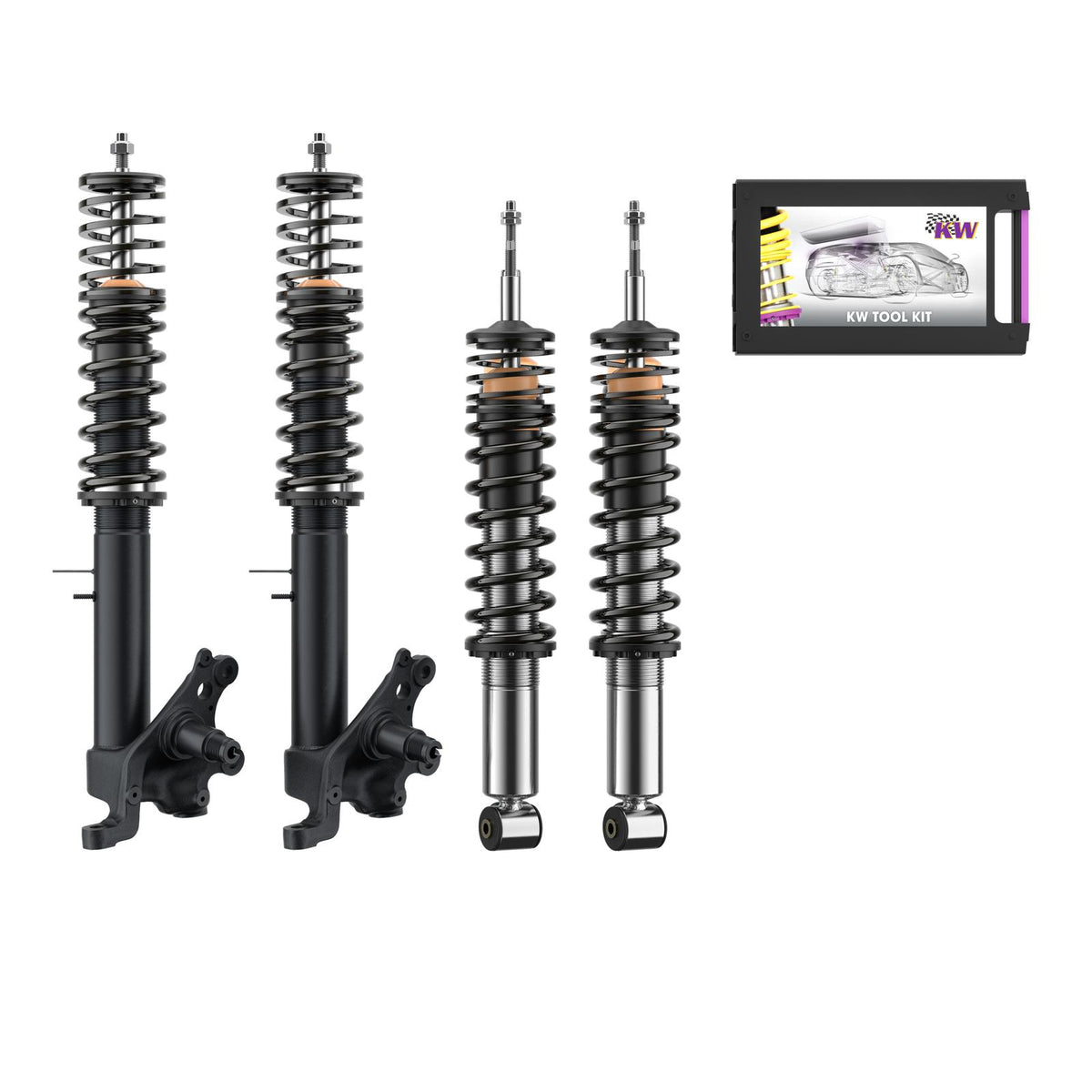 KW Coilover suspension V1 classic line (Modification of the fa strut h