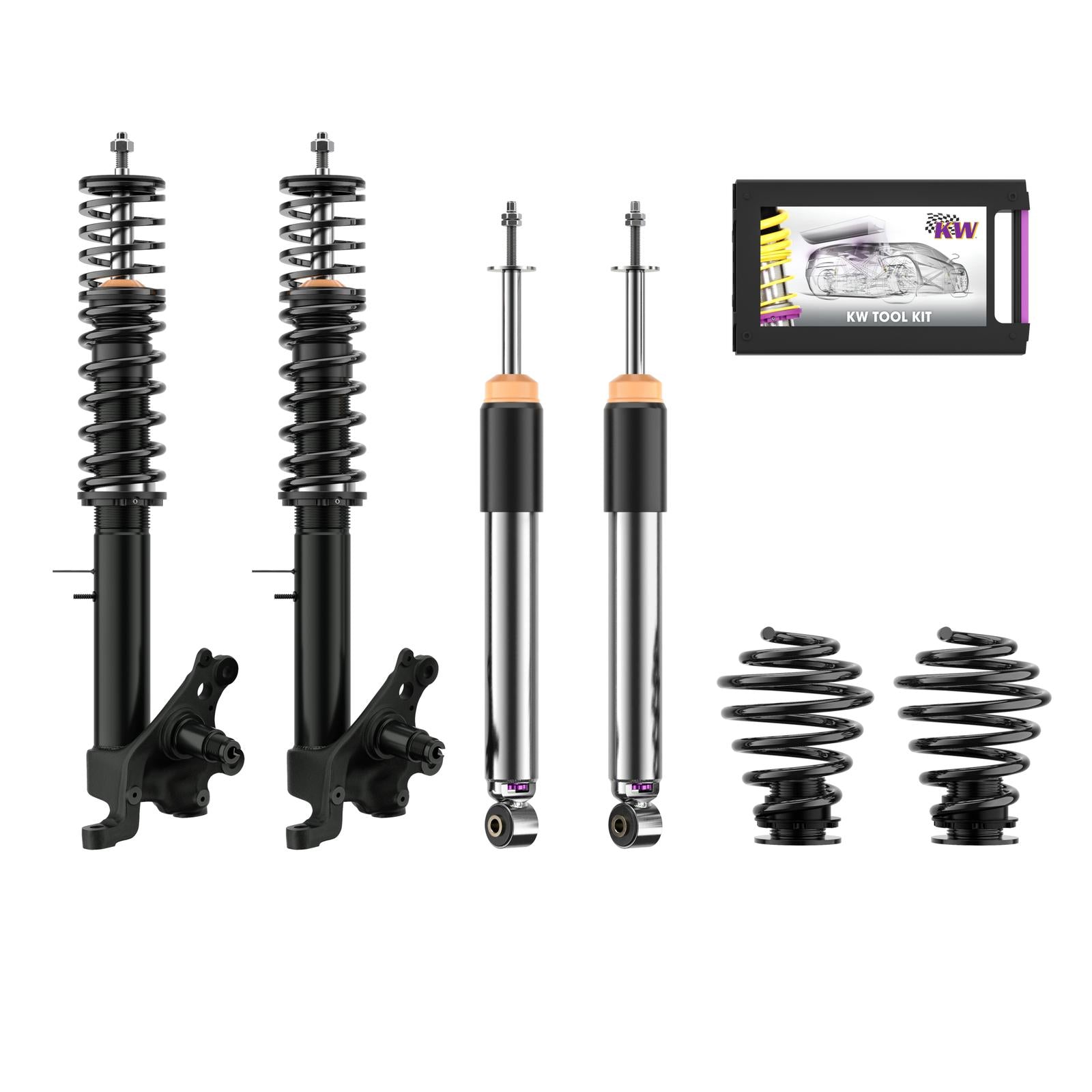 KW Coilover suspension V3 (FA struts in exchange) BMW 02 (E10) 09/1967-07/1977 (35204200DH)