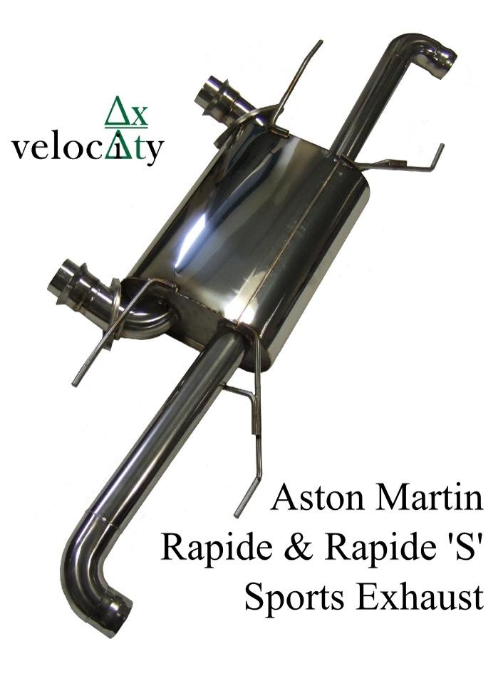 VelocityAP Aston Martin Rapide Stainless Steel Exhaust 'Sport' Sound Level