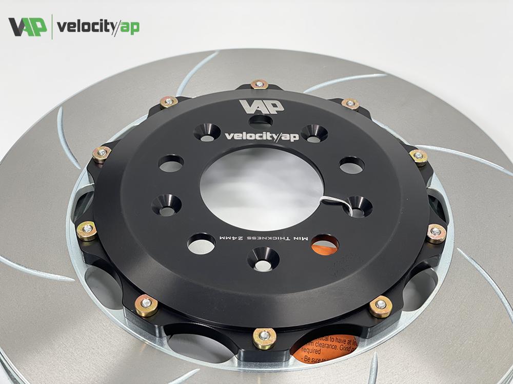 VelocityAP Aston Martin 2-Piece Girodisc/VAP Lightweight Brake Rotors 330mm Rear (Pair)