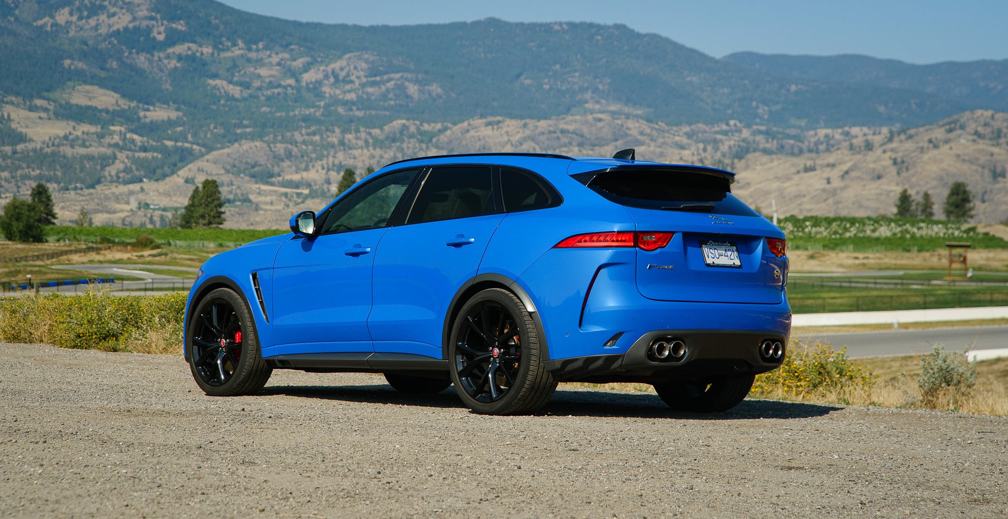 Velocity AP Jaguar F-Pace SVR Progressive Rate Lowering Springs
