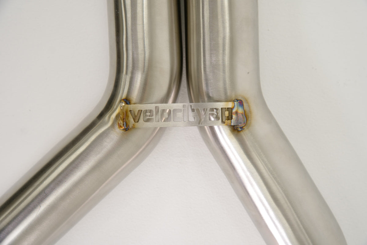 VelocityAP X-Pipe Resonator Delete for Jaguar F-Pace SVR 5.0 SC 2019+