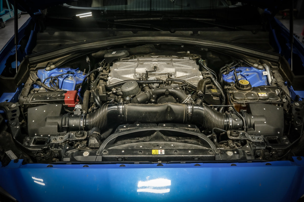 Velocity AP Jaguar F-Pace SVR Carbon Fiber Intake Center Section