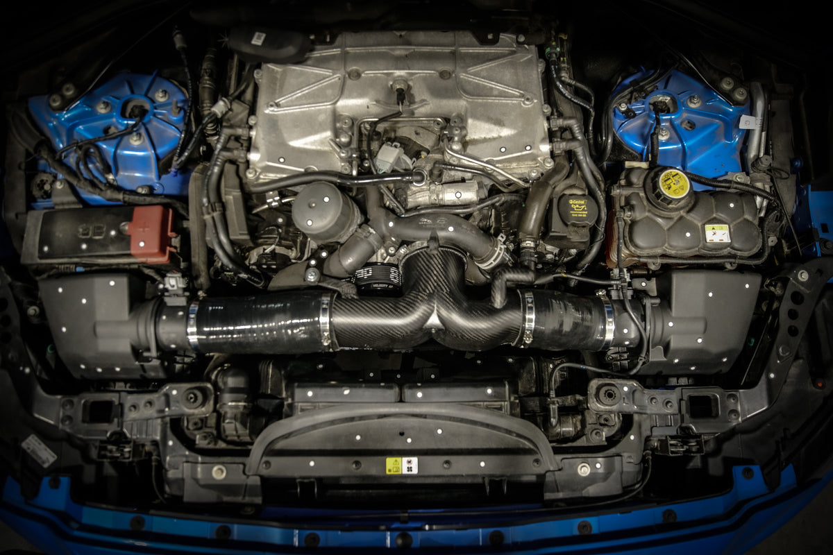 Velocity AP Jaguar F-Pace SVR Carbon Fiber Intake Center Section