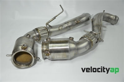 VelocityAP McLaren 200 Cell Ultra-High Temp Sport Catalyst Pipes