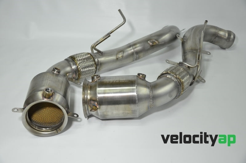 VelocityAP McLaren 300 Cell Euro 6 Ultra-High Temp Sport Catalyst Pipes