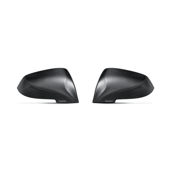 Akrapovic Carbon Fiber Mirror Cap Set - Matte - BMW M2