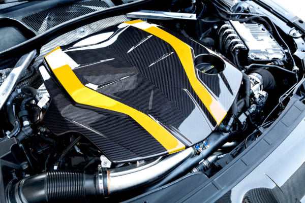 Capristo Carbon Fiber Engine Cover To Suit Audi RS5 (F5) - 03AU00510004KG