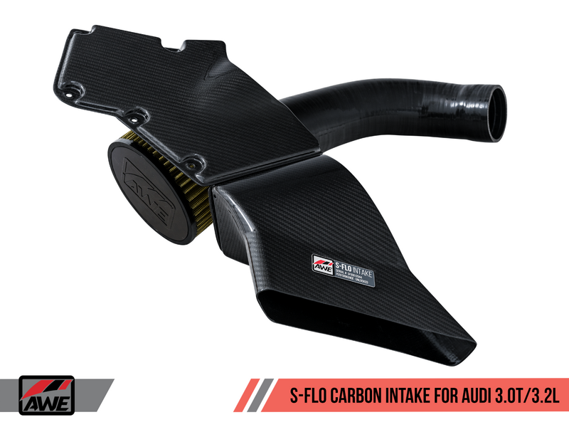 AWE S-FLO INTAKE SYSTEM For B8 3.0T / 3.2L