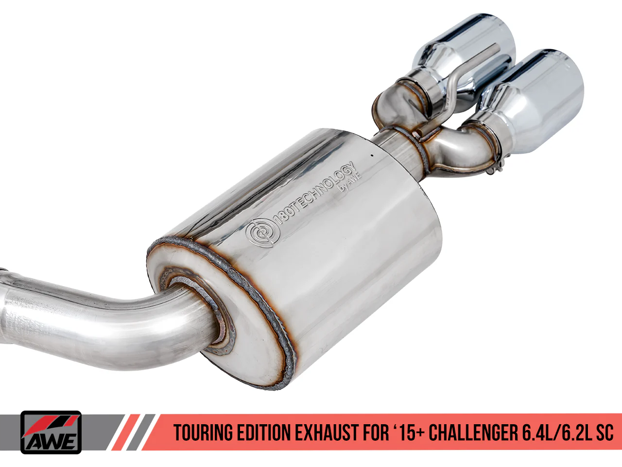 AWE Exhaust Suite for the 15+ Dodge Challenger 6.4 / 6.2 SC