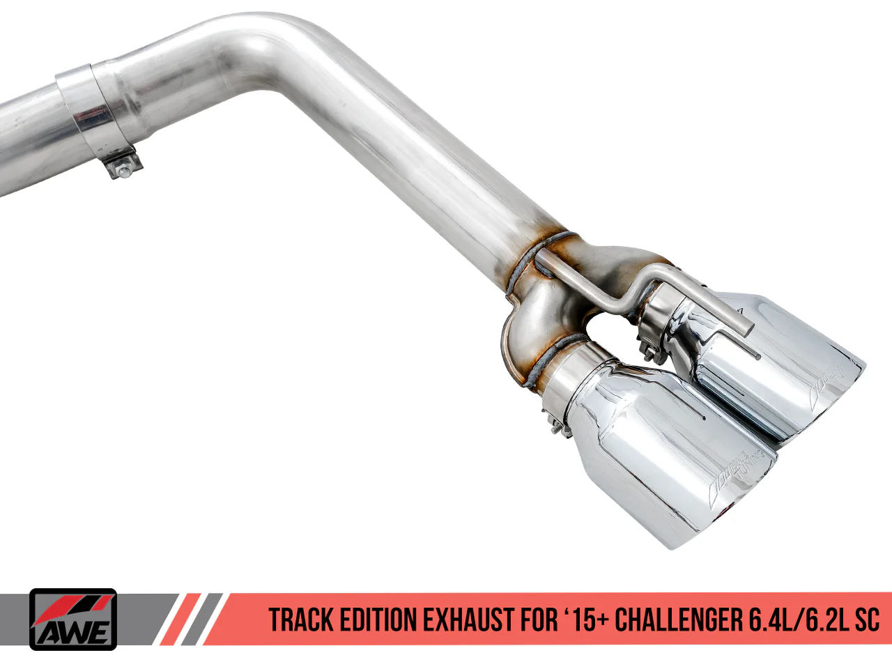 AWE Exhaust Suite for the 15+ Dodge Challenger 6.4 / 6.2 SC