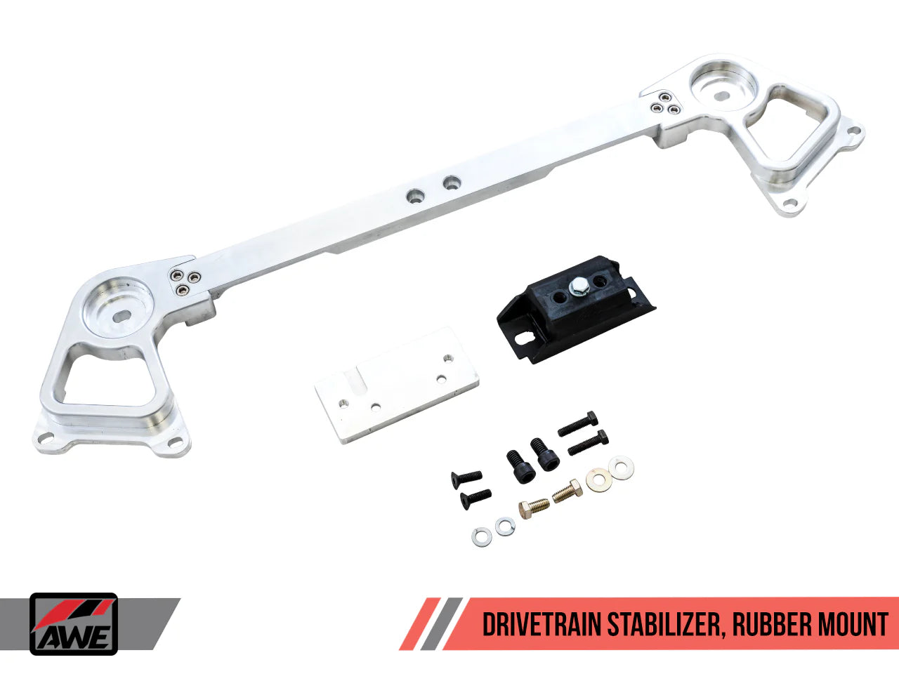 AWE Drivetrain Stabilizer with Rubber Mount, for Manual Transmission