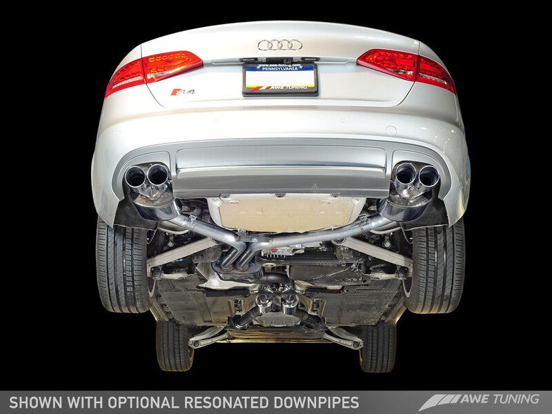AWE TOURING EDITION Exhaust AND DOWNPIPE SYSTEMS FOR AUDI B8 S4
