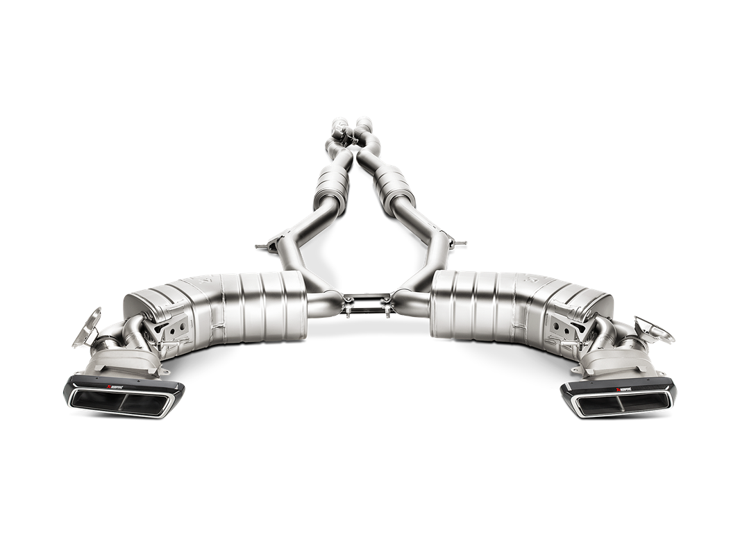 Akrapovic Evolution Link Pipe Set (Titanium) For Mercedes-AMG S 63 Coupe (C217) 2015