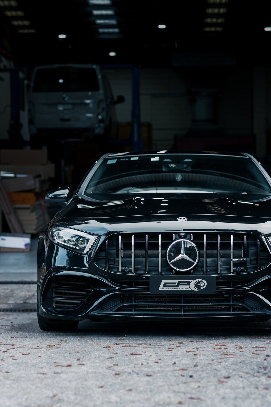 Mercedes-AMG in the workshop