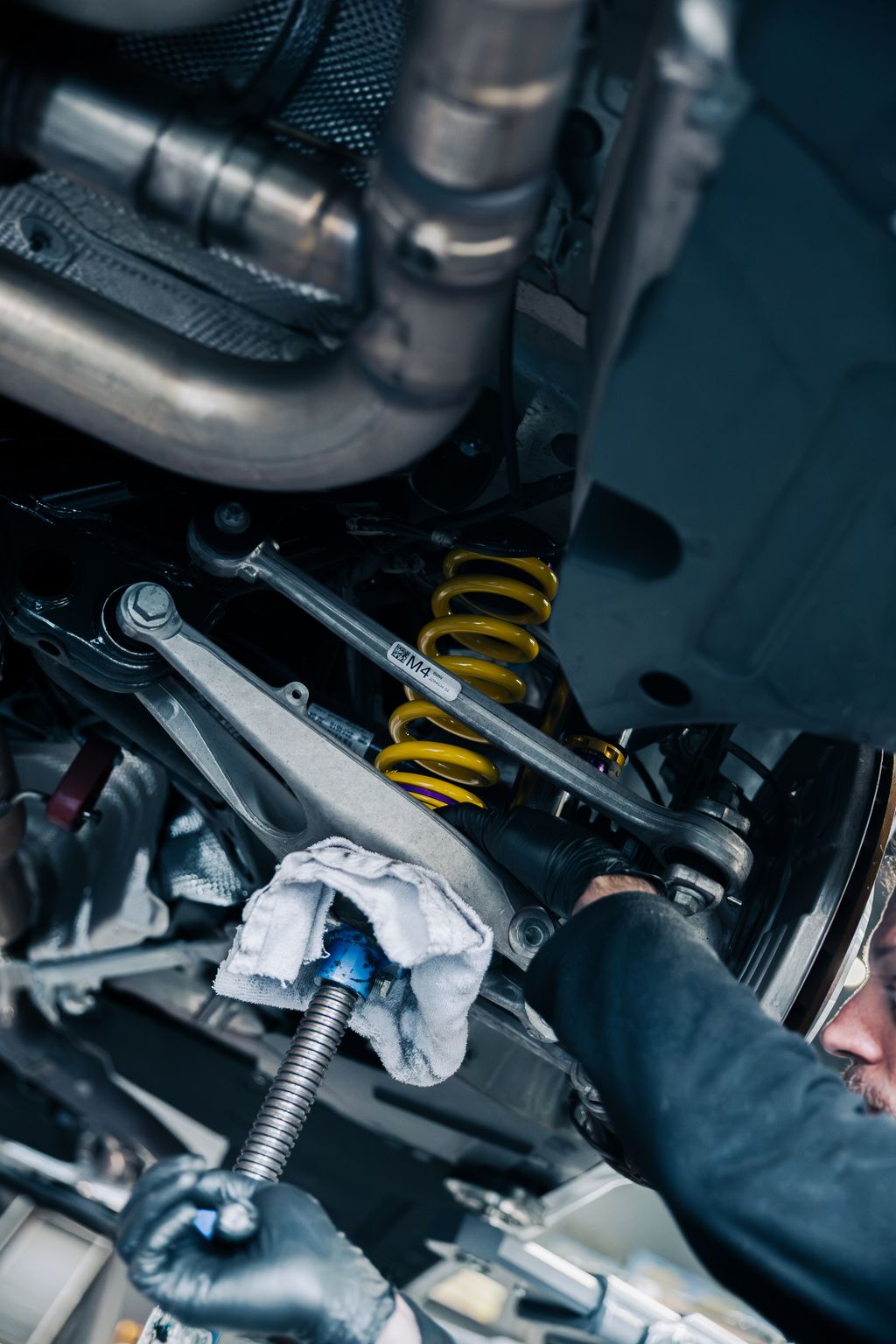 Coilovers going in