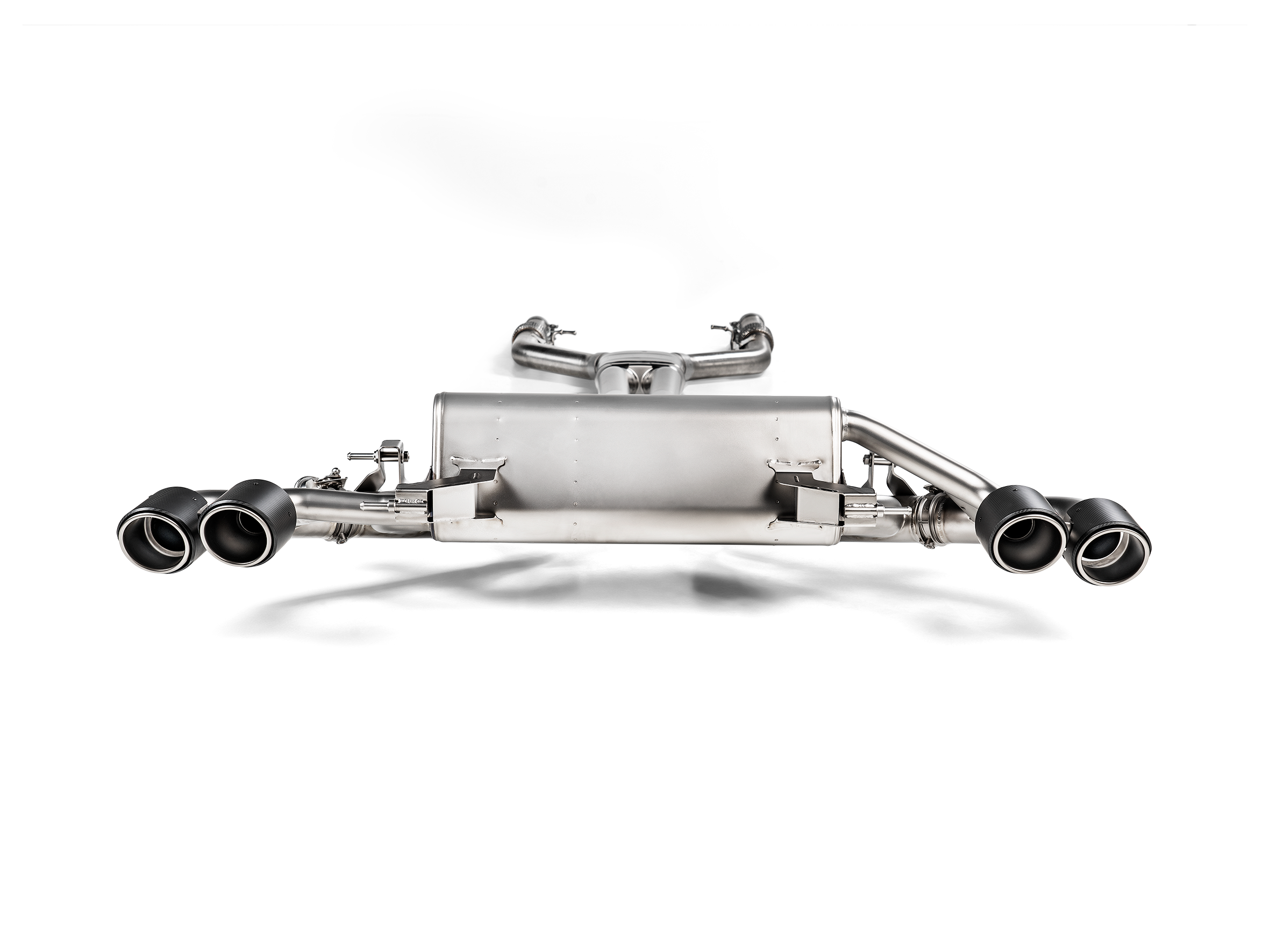 Akrapovic Evolution Link Pipe Set (Titanium) for Alfa Romeo Giulia Quadrifoglio