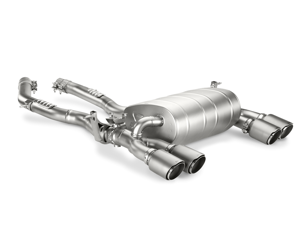 Akrapovic Slip-On Line (Titanium) with Titanium/Carbon Tail Pipes for BMW M3 (F80)