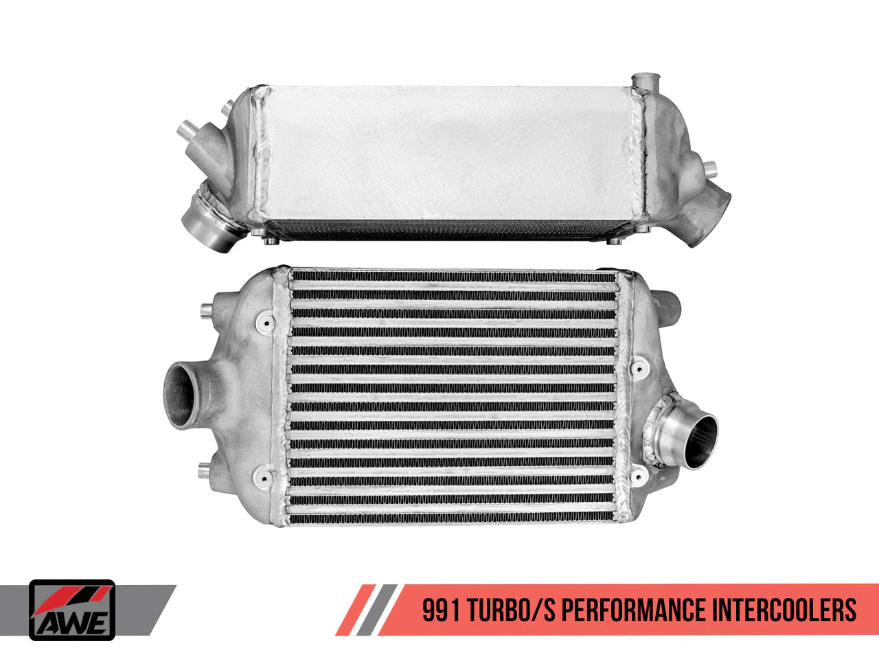 AWE ColdFront Intercooler Kit for Porsche 991TT