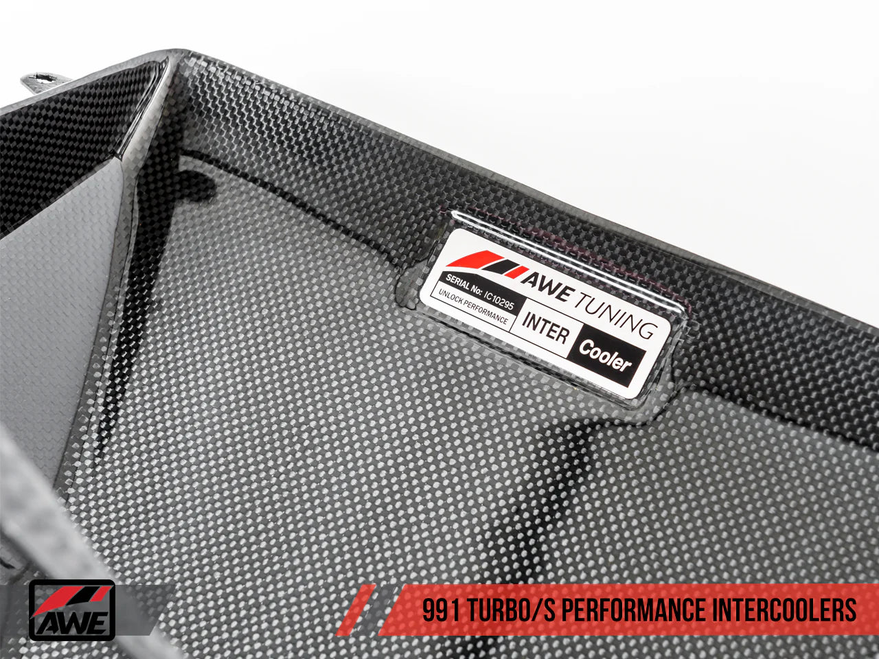 AWE ColdFront Intercooler Kit for Porsche 991TT