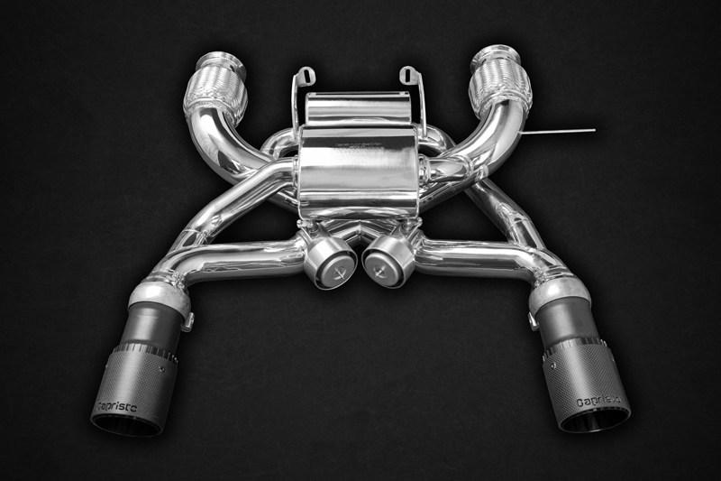 Capristo Exhaust System (With 100 Cell Cats) To Suit McLaren 720s - 02ML11003010