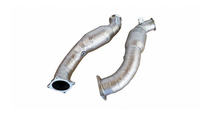 Novitec Sport Metal Catalysts covered with High-Temperature Heat Protection for McLaren 750S/Spider