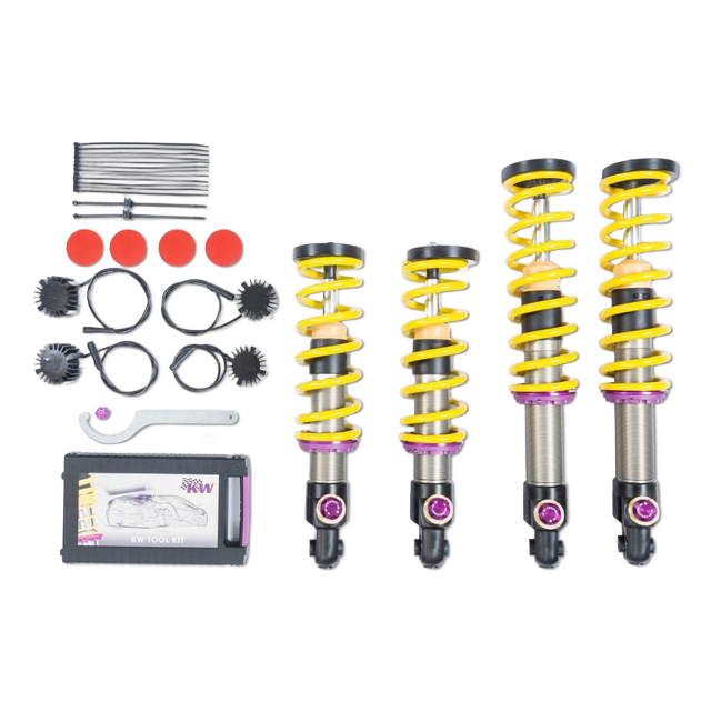 KW Coilover suspension V4 (incl. deactivation for electronic dampers) PORSCHE TAYCAN (Y1A) 05/2019-