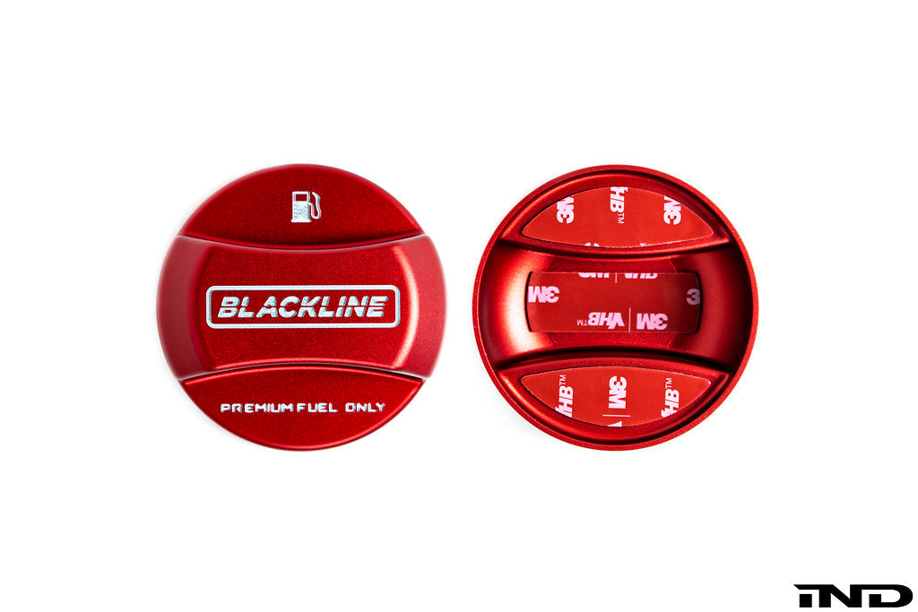 Goldenwrench Blackline Performance BMW M Car Series Fuel Cap Cover - Edition Red