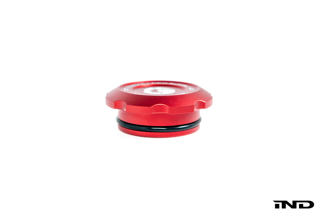 Goldenwrench Blackline Performance BMW M Car E9X / F95 / Mini Washer Fluid Cap - Edition Red