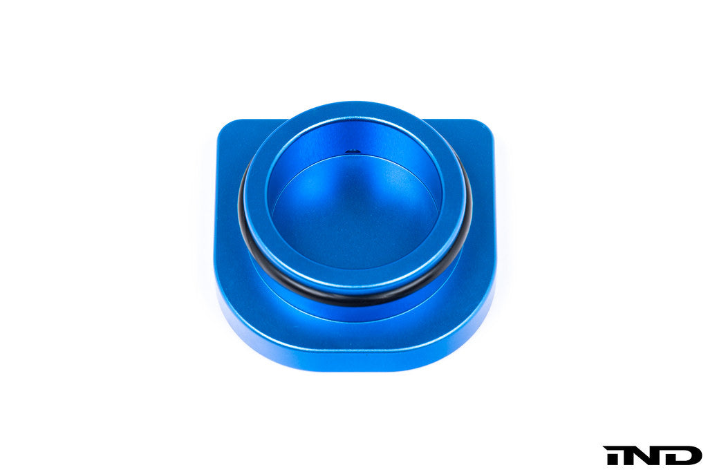 Goldenwrench Blackline Performance BMW M Car G-Chassis Washer Fluid Cap - Motorsport Blue