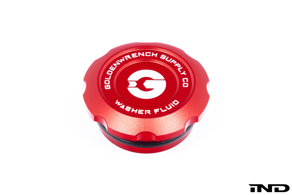 Goldenwrench Blackline Performance Toyota GR Corolla Washer Fluid Cap - Edition Red