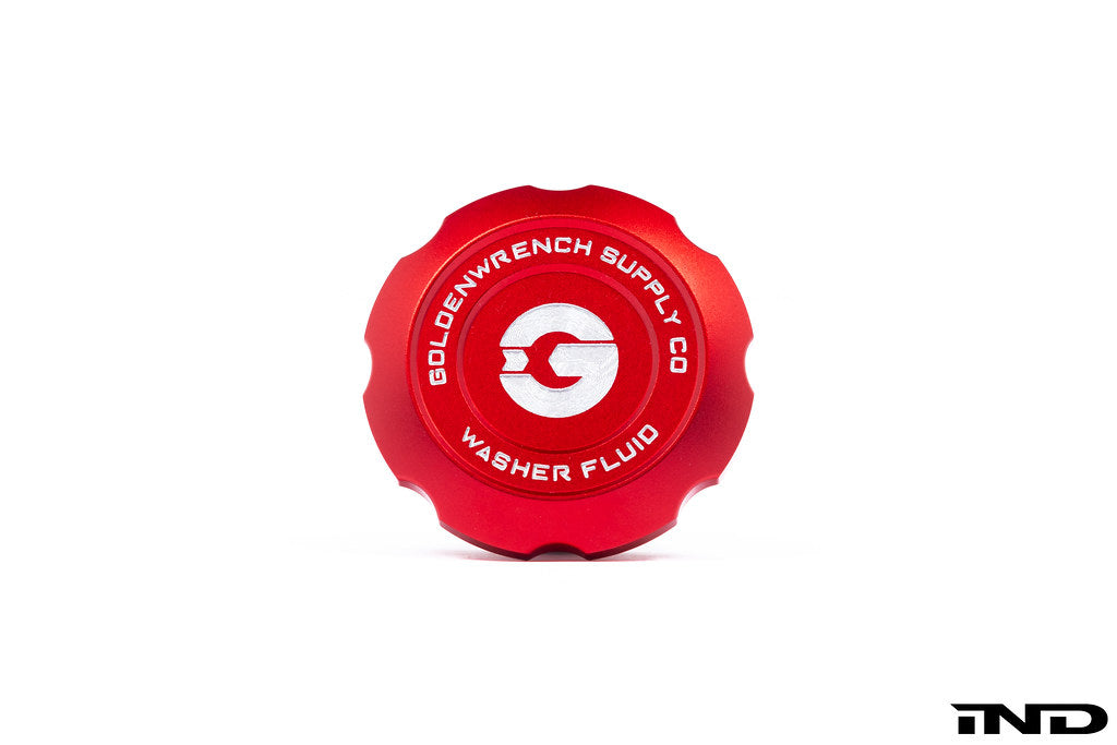 Goldenwrench Blackline Performance Toyota GR Corolla Washer Fluid Cap - Edition Red