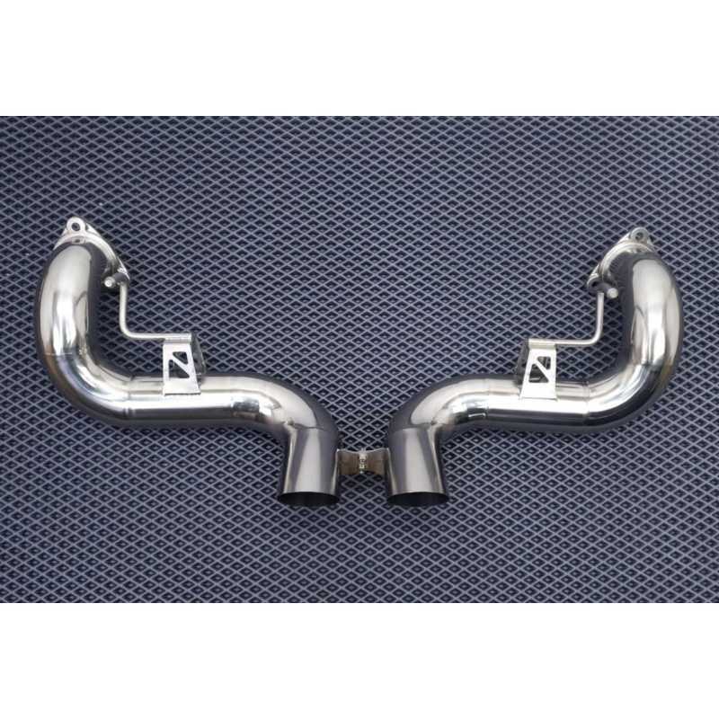 Stainless Steel Dual Exhaust - Acura NSX