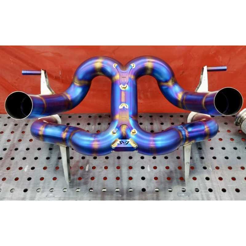 Stainless Steel High Frequency Exhaust - Lamborghini Aventador SVJ