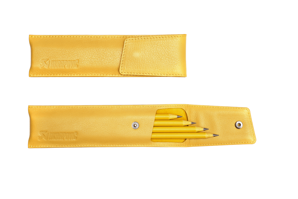 Akrapovic Leather Pencil Case