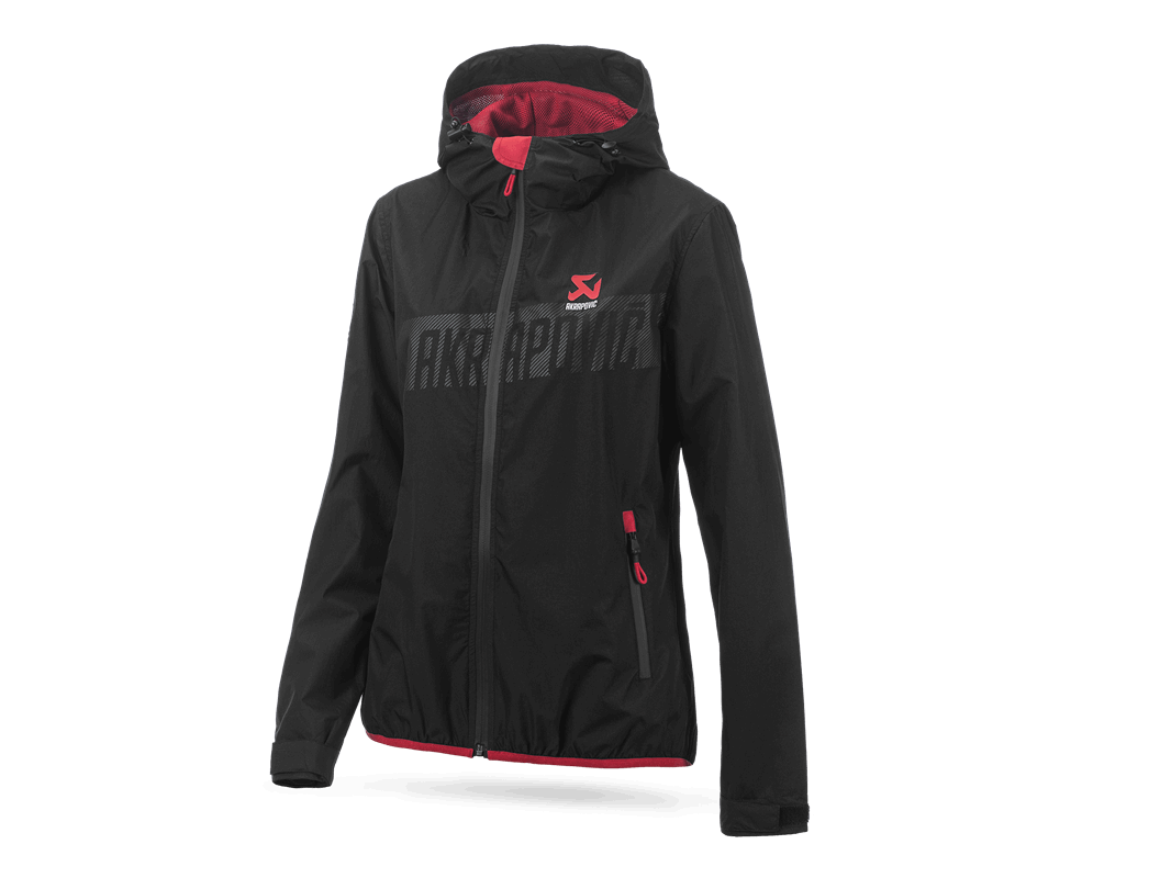 Akrapovic Womens Corpo Windbreaker - Black